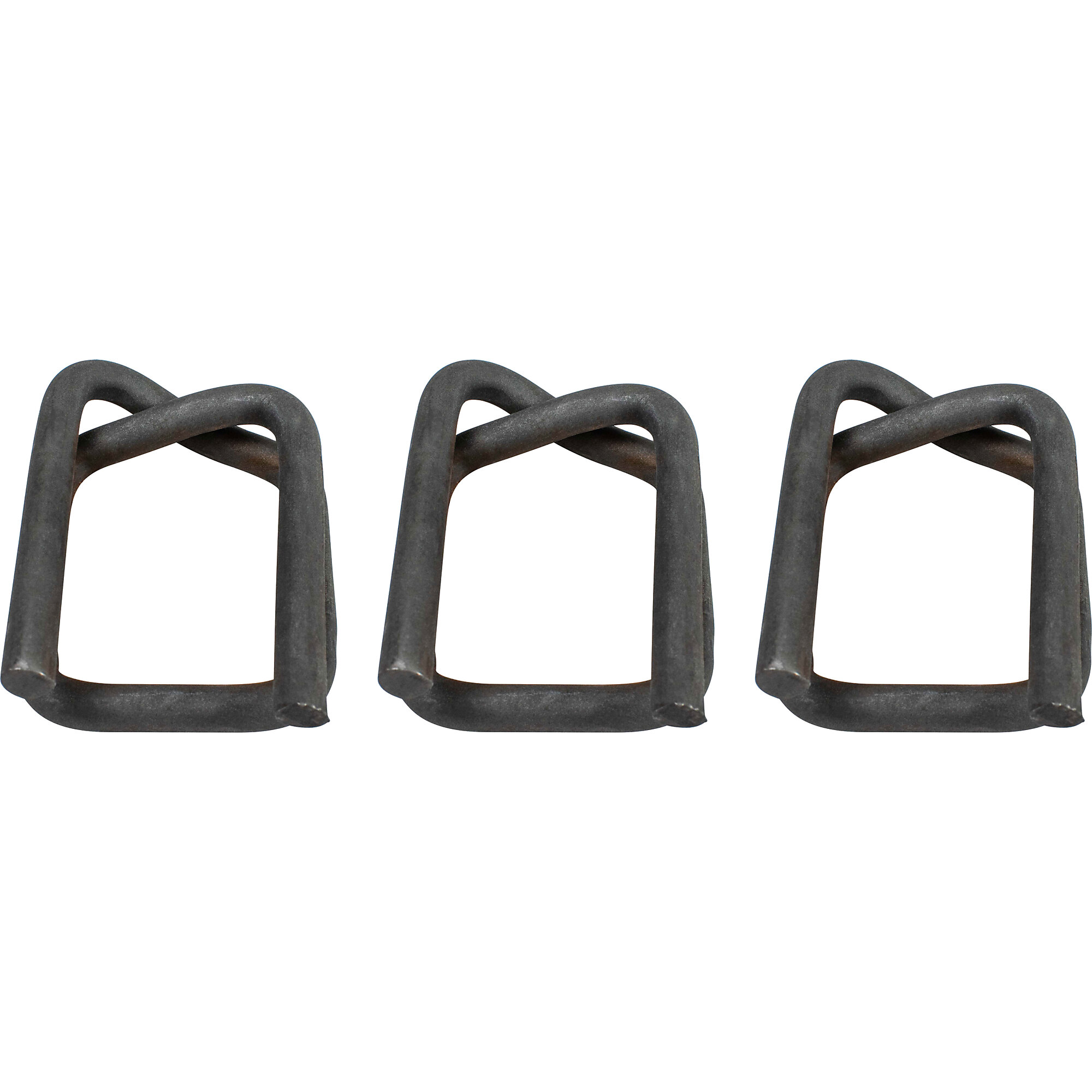 Encore Packaging Heavy-Duty Phosphate Wire Buckles — 1in., 500 Pcs, Model# P100WB3-PH